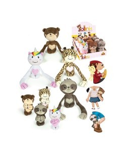 PELUCHE 25706 SCIMMIA SEDUTA 55CM