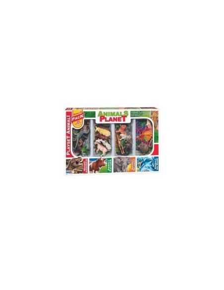 ANIMALS PLANET 10971 SET 24 ANIMALI CON ACCESSORI