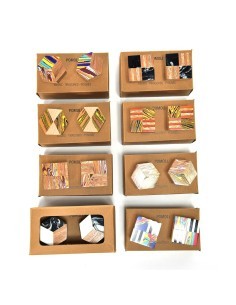 SET 2 POMOLI 00500 LEGNO/RESINA ASSORTITO
