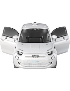 Clementoni - Scienza e Gioco Build - Modellino Fiat 500 Elettrica, Set Laboratorio di Meccanica per Bambini, Made in Italy