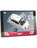 Clementoni - Scienza e Gioco Build - Modellino Fiat 500 Elettrica, Set Laboratorio di Meccanica per Bambini, Made in Italy