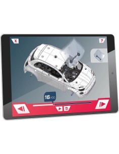 Clementoni - Scienza e Gioco Build - Modellino Fiat 500 Elettrica, Set Laboratorio di Meccanica per Bambini, Made in Italy