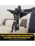 Batcycle 2 in 1 Batman Adventures - Veicolo Trasformabile per Action Figure DC Comics da 30 cm, SPIN MASTER