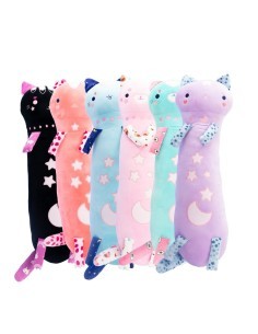 Momomi Takai Yuki Peluche 60 cm Assortiti, Gatto Kawaii Morbido, Peluche con Effetto Luminoso, Cuscino Soffice, Nice Group