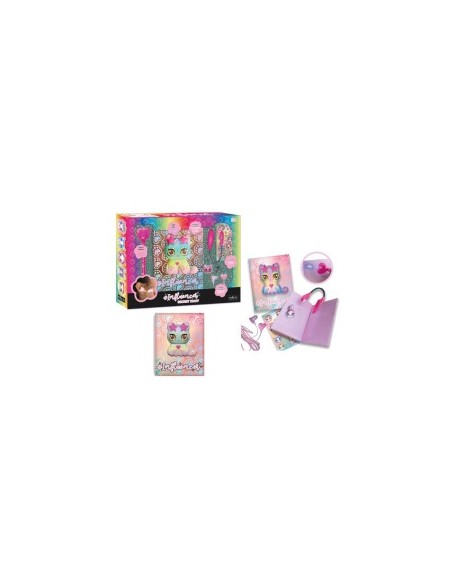 Influencer Diario Segreto, Diario Squishy Gatto, Diario per Bambini, Set Scrittura Creativa, Nice Group