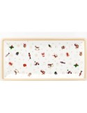 VASSOIO RETTANGOLARE 36X18CM XMAS su TreG Ingrosso