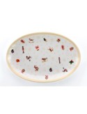 VASSOIO OVALE XMAS 31X20,5CM su TreG Ingrosso
