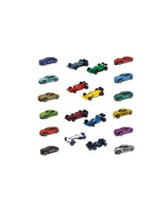 Silver Wheel Set Auto 1:64 - Confezione da 21 Modellini