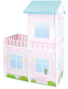 City Life Villetta 61x40x78 cm, Playset con 3 Stanze, Fashion Doll 29 cm e Accessori, Giocattolo per Bambine