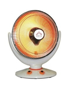 Stufa elettrica "carbon crystal" diametro 40cm oscillante SA9660N