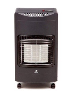 Stufa a infrarossi S35-01 a gpl di colore nero  potenza di 4200 Watt