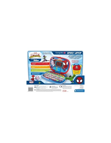 SPIDEY clementoni LAPTOP gioco educativo per bambini