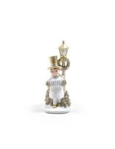 Suonatore in Resina 8,5x7x19,5cm di Natale - La Magia di Natale a casa tua