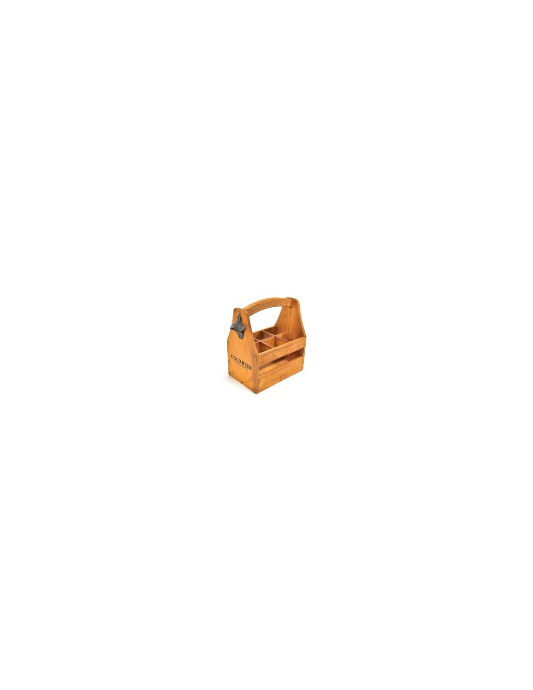 CESTELLO PORTABOTTIGLIE 02153 LEGNO 26,5X16X29CM