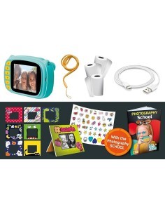 Lisciani Giochi - Print Cam Hi-Tech, Fotocamera Istantanea 3 in 1, Stampa Foto Immediata, Funzione Video e Selfie