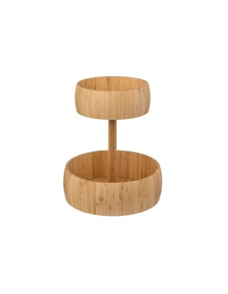 CESTINO 189706 PORTAFRUTTA 2 PIANI BAMBOO