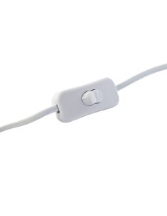 LAMPADA TAVOLO LA209373 DOLOMITE/LINO 30X30X66CM BIANCO