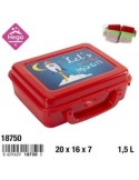 SCATOLA PORTAVIVANDE 18750 RETTANGOLARE CON MANICO