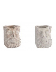 VASO 79689 CEMENTO ZEUS 14X14X18CM ASSORTITO