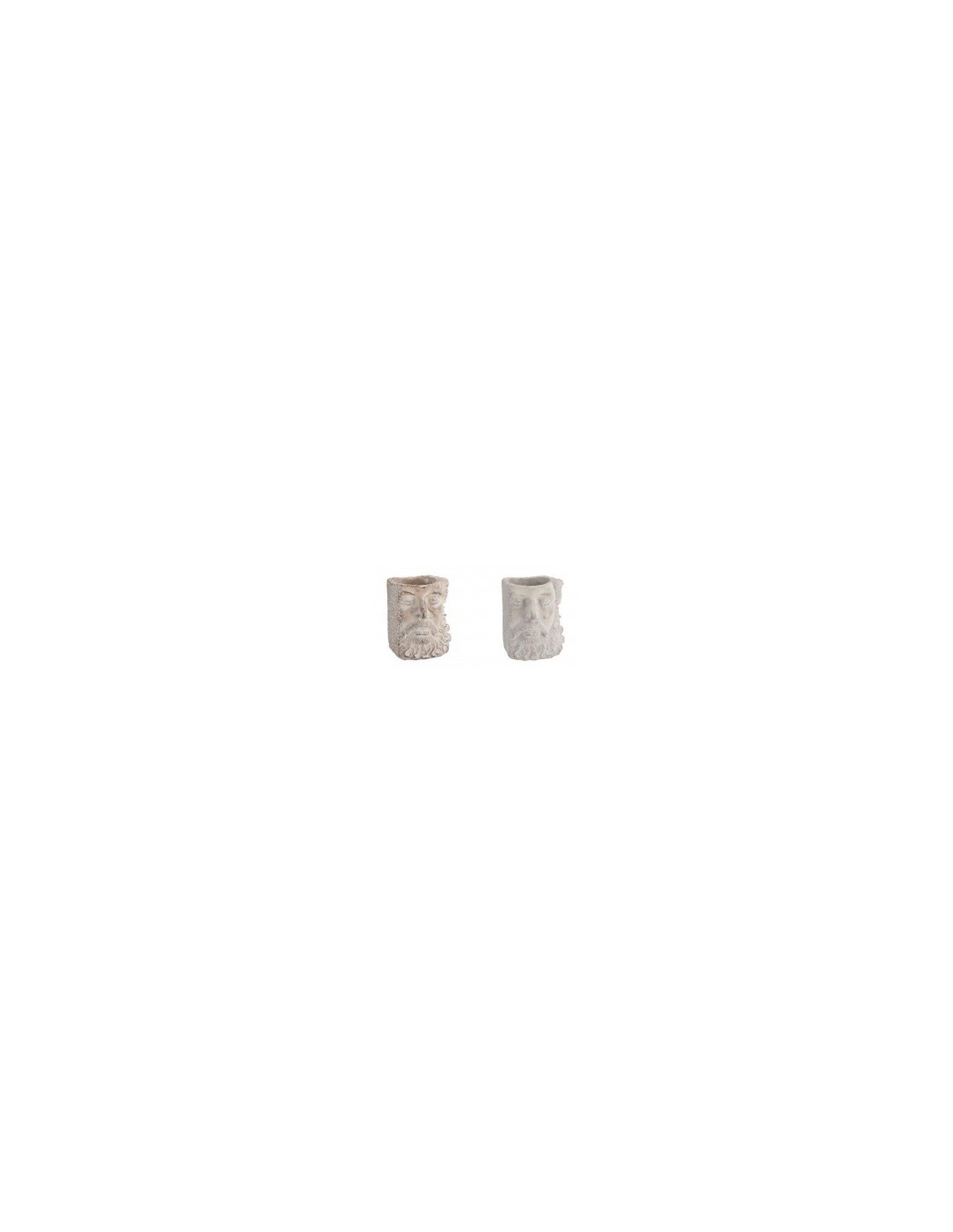 VASO 79689 CEMENTO ZEUS 14X14X18CM ASSORTITO