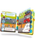 SAPIENTINO  CLEMENTONI LIBRO VEICOLI E MESTIERI COMPATIBILE CON GIRAPAGINA GIOCO EDUCATIVO PER BAMBINI