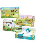 SAPIENTINO CLEMENTONI LIBRO ANIMALI E AMBIENTI PER GIRA PAGINA GIOCO EDUCATIVO PER BAMBINI