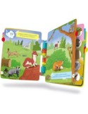 SAPIENTINO CLEMENTONI LIBRO ANIMALI E AMBIENTI PER GIRA PAGINA GIOCO EDUCATIVO PER BAMBINI