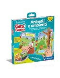 SAPIENTINO CLEMENTONI LIBRO ANIMALI E AMBIENTI PER GIRA PAGINA GIOCO EDUCATIVO PER BAMBINI