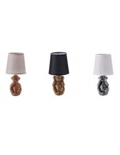LAMPADA 100478 MONKEY CERAMICA 13X27CM ASSORTITO