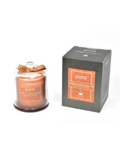 CANDELA 02580 AMBER SANDALWOOD 150GR CAMPANA VETRO