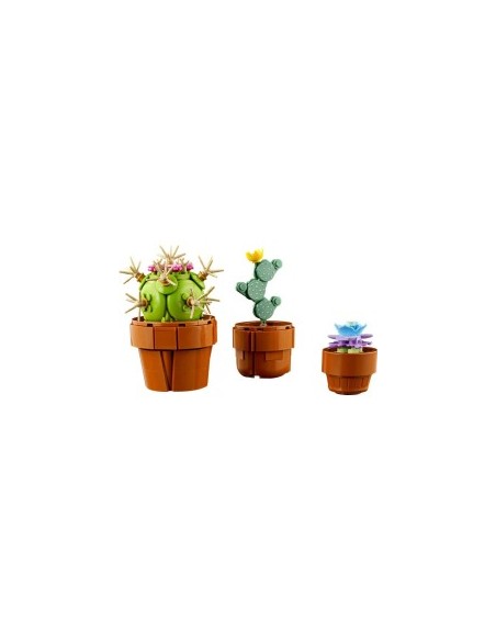 LEGO Icons Piantine, Set Collezione Botanica, Fiori Artificiali, Vaso Terracotta, Decorazione Casa, Idee Regalo