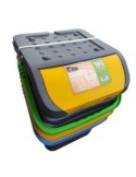 TRIS PATTUMIERA ECOLOGIC 35LT COLORI ASSORTITI