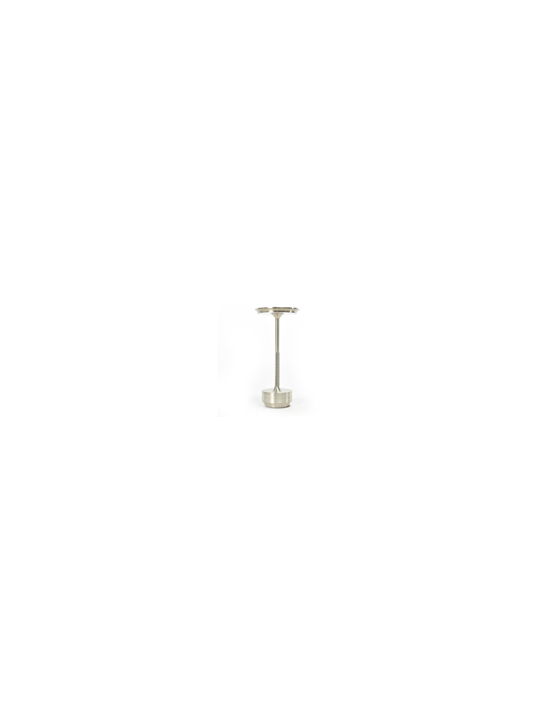 LAMPADA TAVOLO 04058 ARGENTO H29CM LED DIMMERABILE