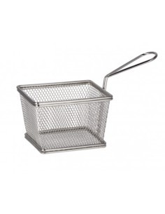 CESTELLO ACCIAIO 72059 21X10X8CM CON MANICO su TreG Ingrosso
