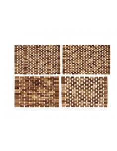 TOVAGLIETTA 89912 TEAK LEGNO 33X50CM ASSORTITO