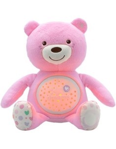 Chicco First Dreams Orsacchiotto Peluche Baby Bear con Luce Notturna e Melodie Rilassanti