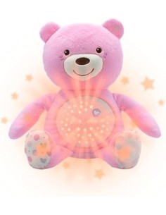 Chicco First Dreams Orsacchiotto Peluche Baby Bear con Luce Notturna e Melodie Rilassanti