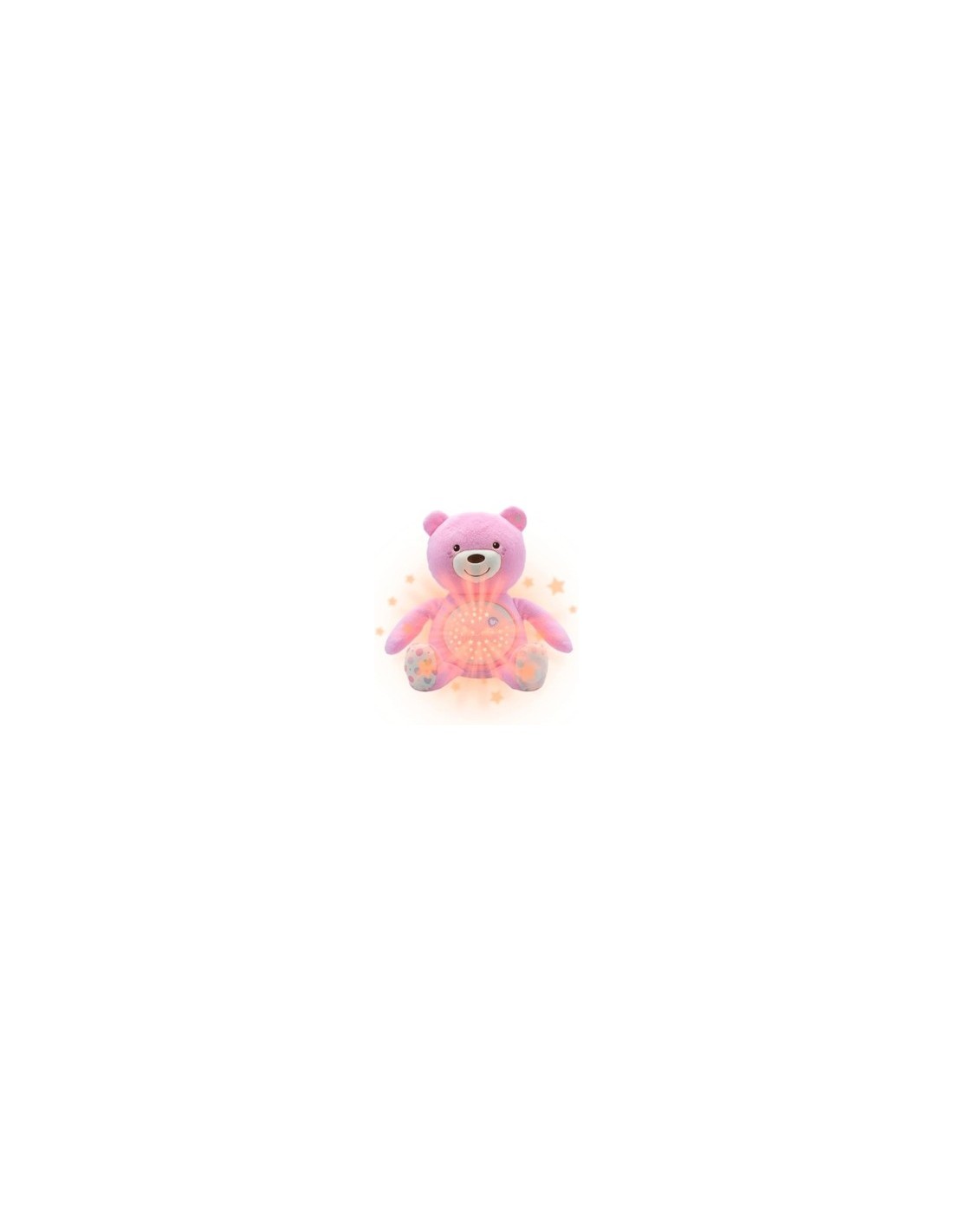 Chicco First Dreams Orsacchiotto Peluche Baby Bear con Luce Notturna e Melodie Rilassanti