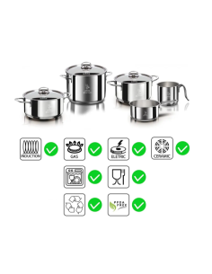 LA DIVINA BATTERIA 9PZ INOX