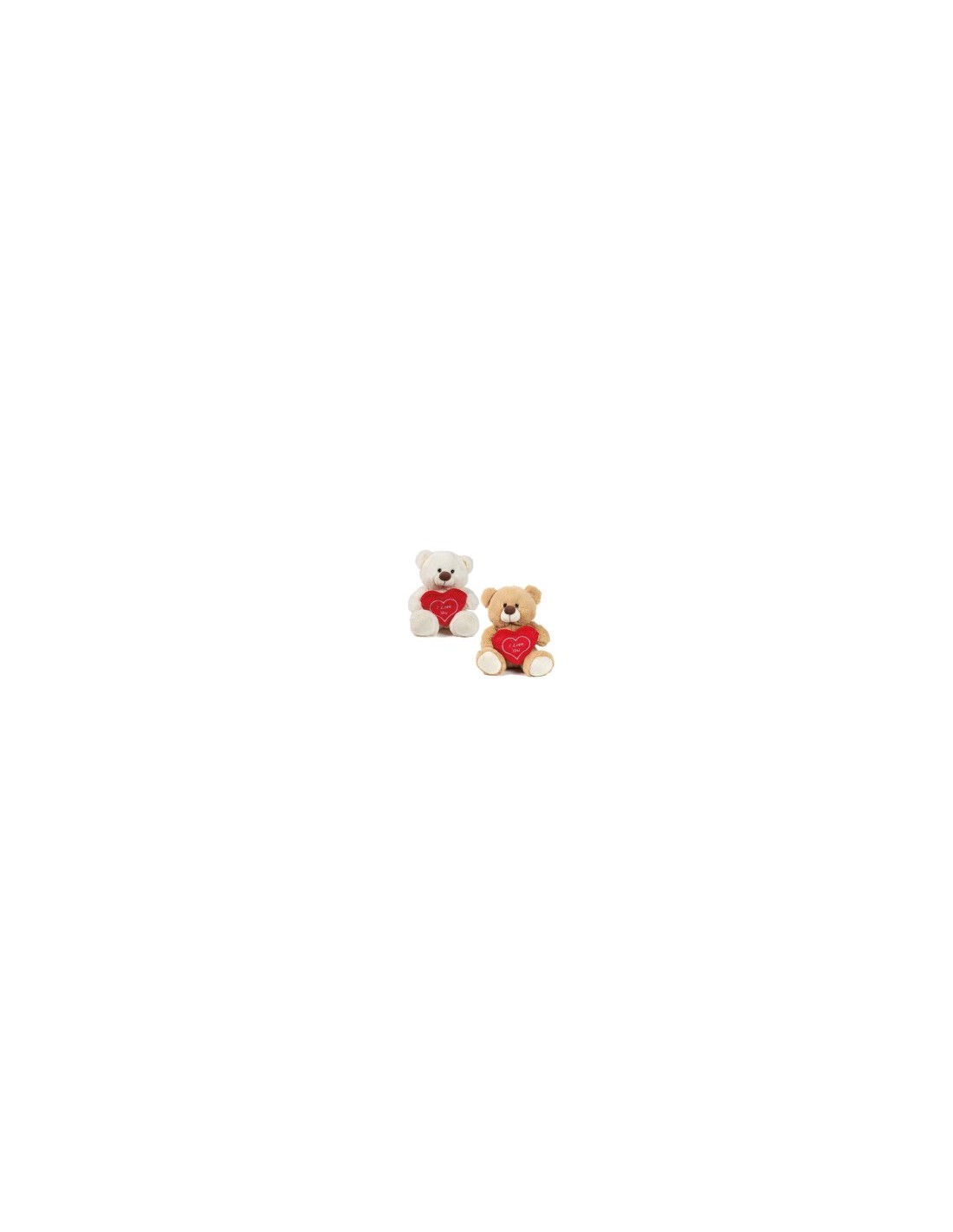 SV ORSETTO 25731 23CM CON TASCA CUORE ASSORTITO