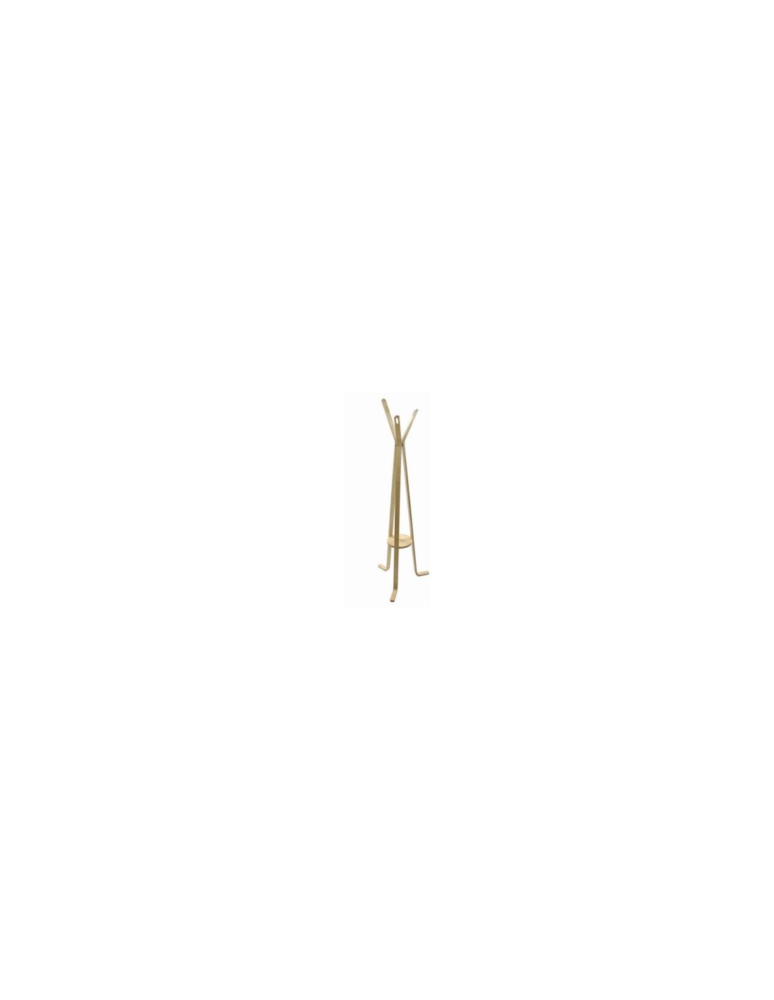 ATTACCAPANNI 420474 A STELO LEGNO NATURALE su TreG Ingrosso