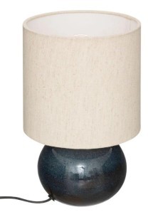 LAMPADA TAVOLO 195353A GAIA CERAMICA AZZURRA 28CM
