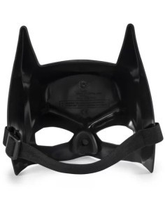 DC Comics Batman, Mezza Maschera per Volto in Plastica, per Bambini e Bambine dai 3 Anni in su