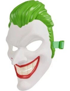 DC Comics Batman, Mezza Maschera per Volto in Plastica, per Bambini e Bambine dai 3 Anni in su