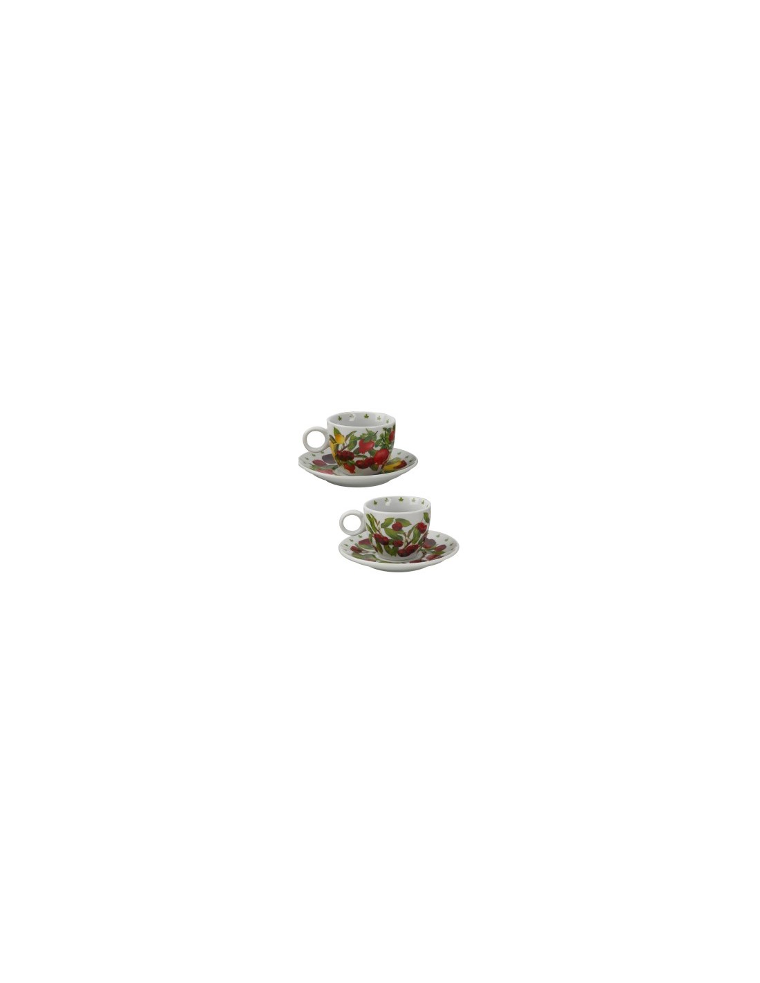BERRY SET 6TZ CAFFE 25279 CON PIATTINO