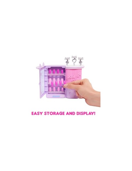 L.O.L. Surprise! OMG Sweet Nails: Kitty K Café, Unghie Finte, Smalti e 15 Sorprese per Bambine