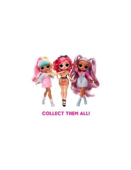 L.O.L. Surprise! OMG Sweet Nails: Kitty K Café, Unghie Finte, Smalti e 15 Sorprese per Bambine