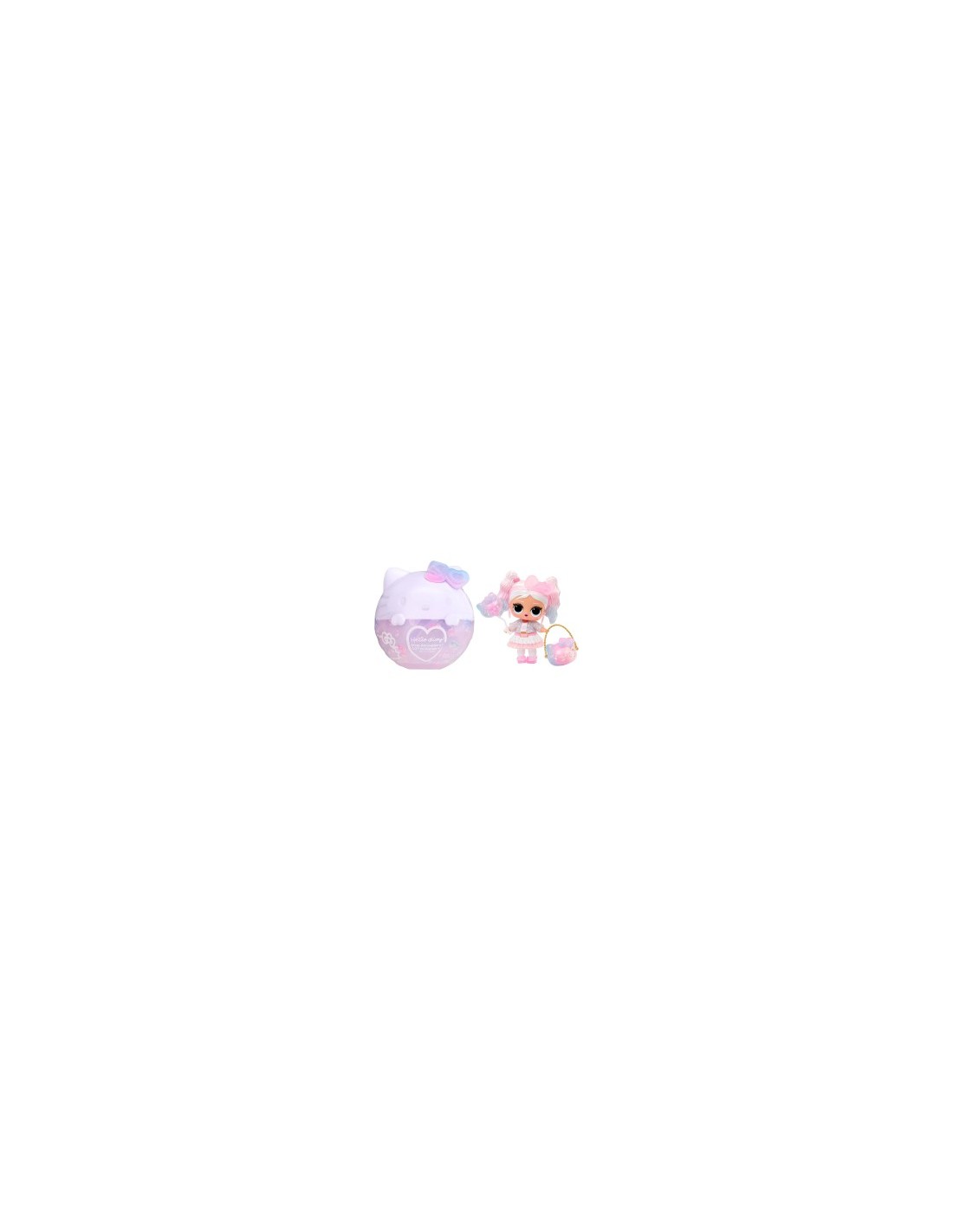 L.O.L. Surprise Loves Hello Kitty Tots, Edizione Limitata 50° Anniversario, Miss Pearly e Crystal Cutie, Accessori, Collezione