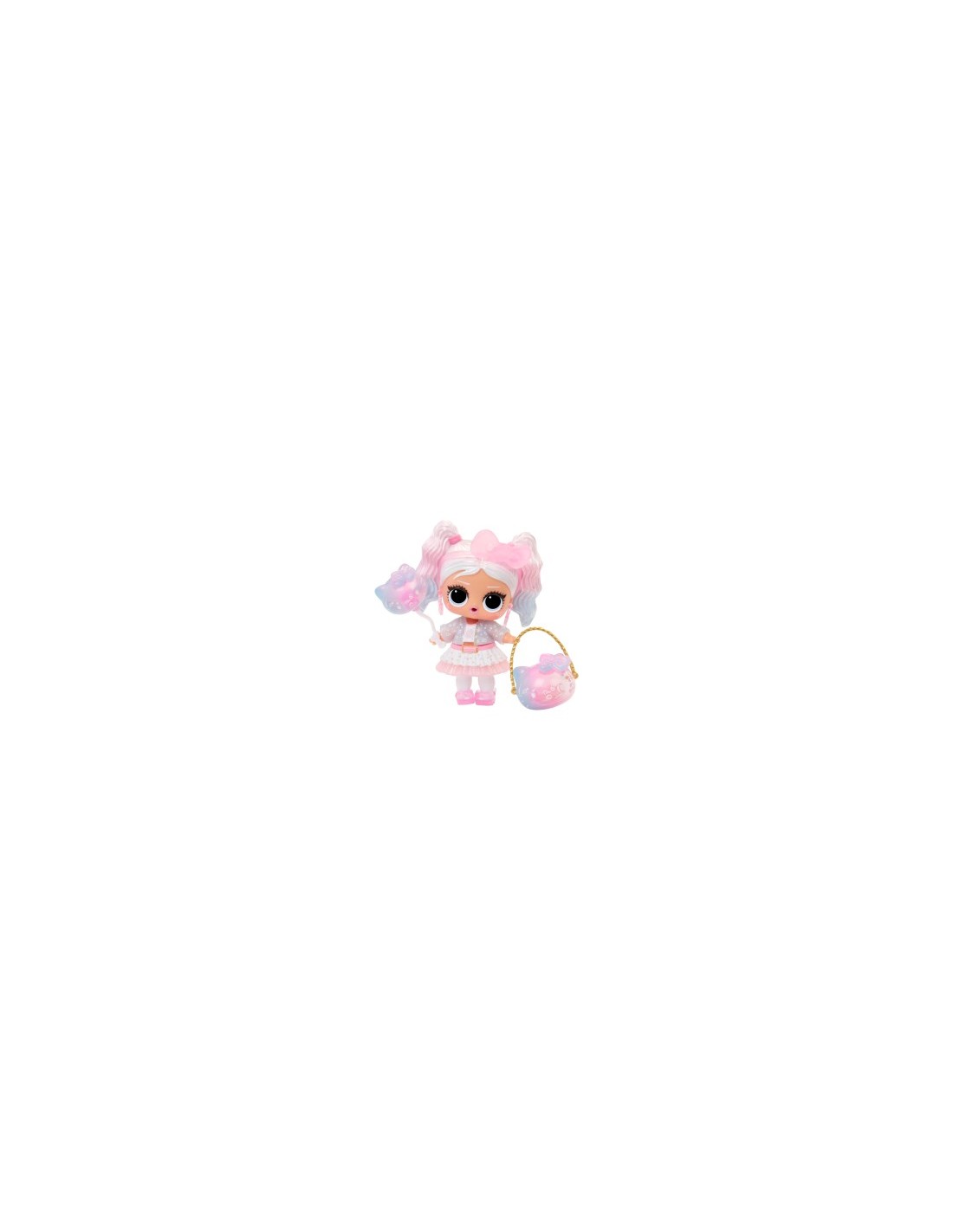 L.O.L. Surprise Loves Hello Kitty Tots, Edizione Limitata 50° Anniversario, Miss Pearly e Crystal Cutie, Accessori, Collezione