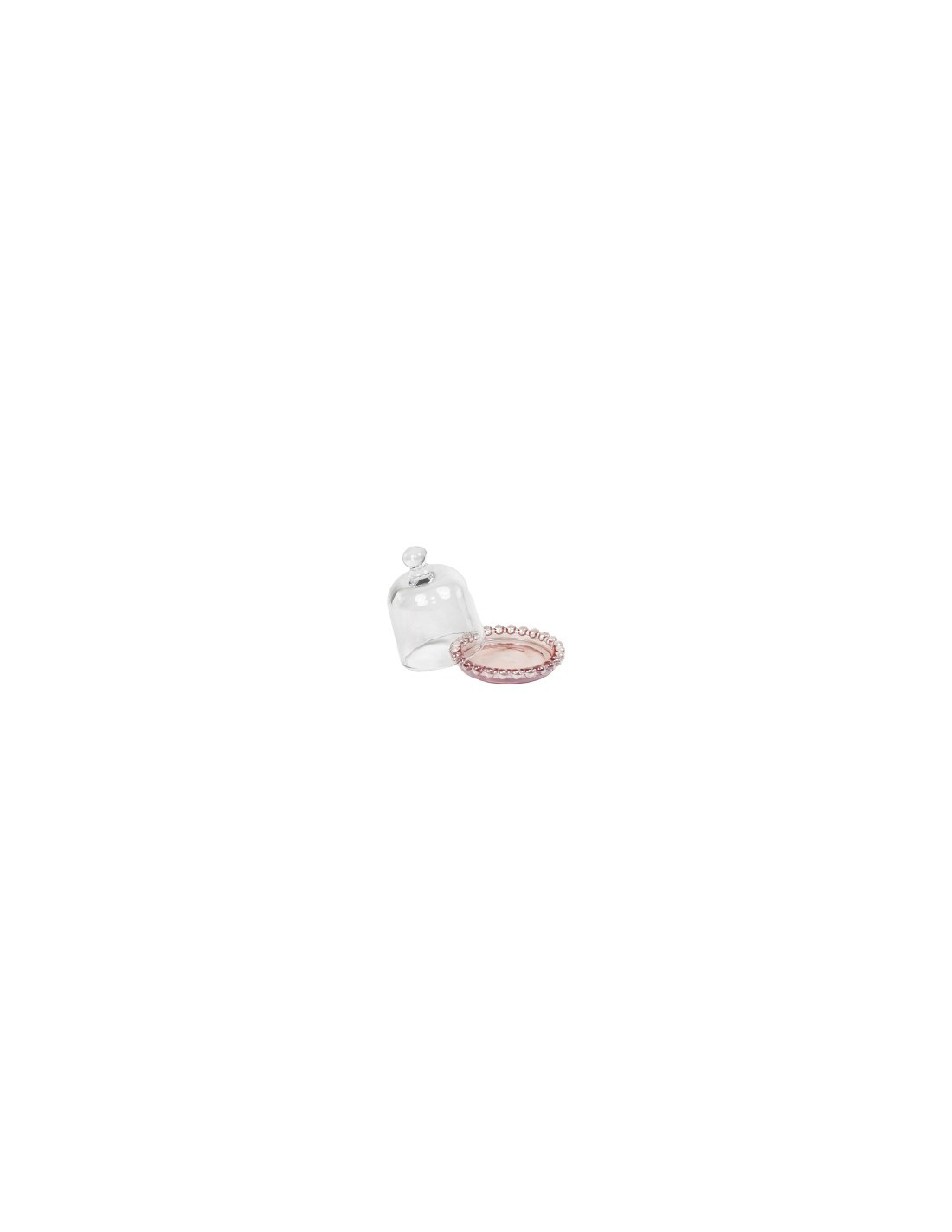 BURRIERA 137157 ROSA 10X9CM VETRO